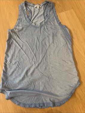Cotton Citizen Women's Light Blue Racerback Tank Top